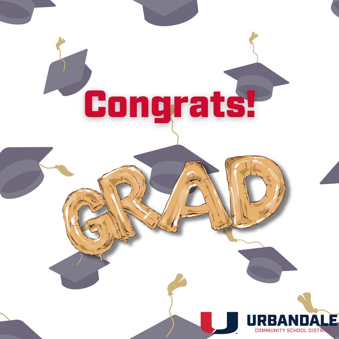 Join us for UHS Graduation this Thursday, May 23rd at 7:00 p.m. at the Knapp Center, Drake University! Or use this link for direct livestream access: bit.ly/3QrSCxy #CongratsGrad #proudofU