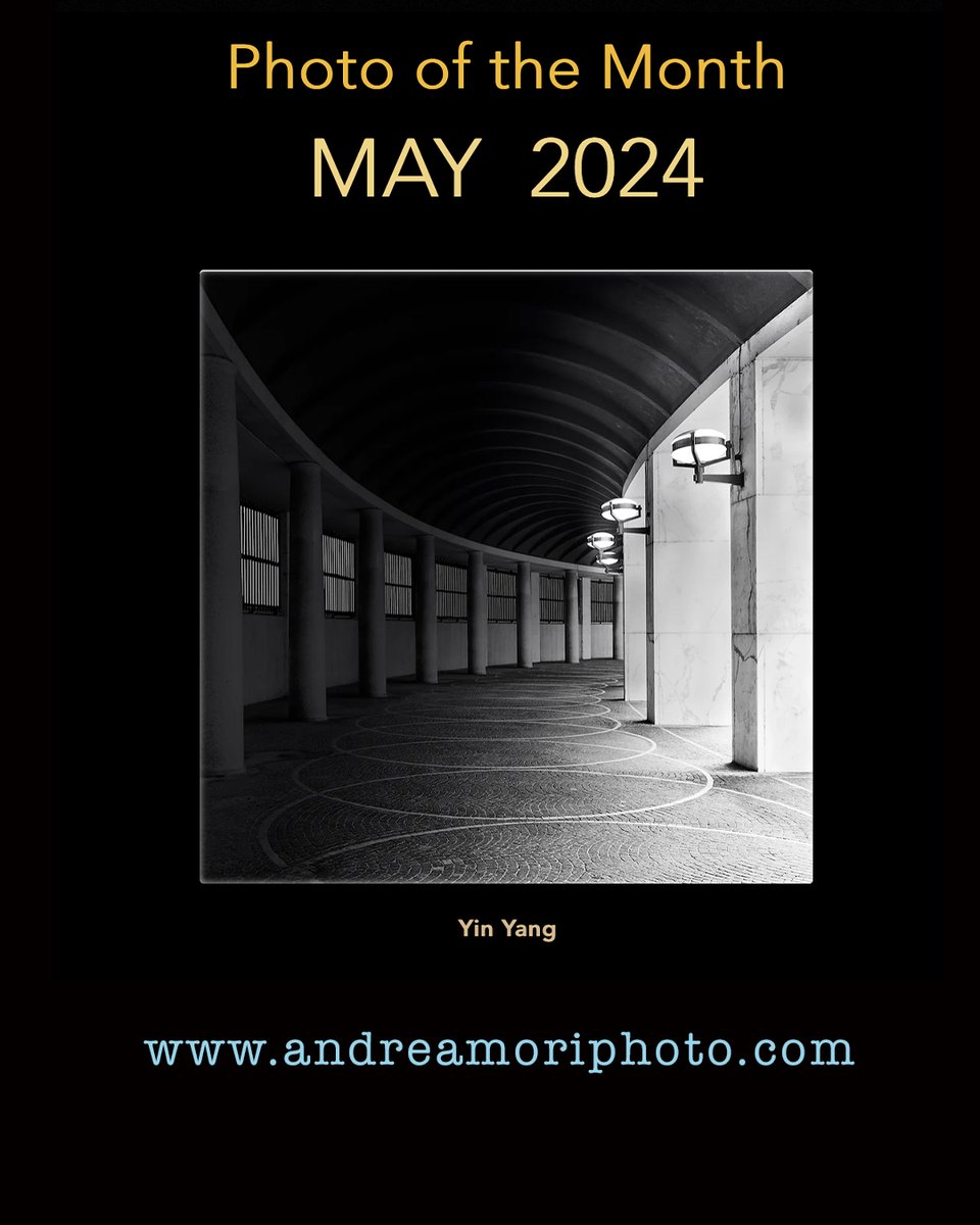 #PhotoOfTheMonth May 2024: 'Yin Yang'
andreamoriphoto.com

#blackandwhitephoto #fineartphoto #architecturephotography #photocollector #mywebsite #fineartist