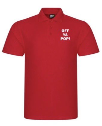 🌟🌟 🌟  ALL NEW  🌟🌟 🌟 

Two styles, EMBROIDERED logo, POLO shirts! 🌟

‘OF YA POP!’

Only available on this link: 👇
mcneilsmill.co.uk/shop/OYP-c1656…

Now also in RED and FUCHSIA! 

Let Tory and troll know… 
where they can go!  😉 x
#OYP