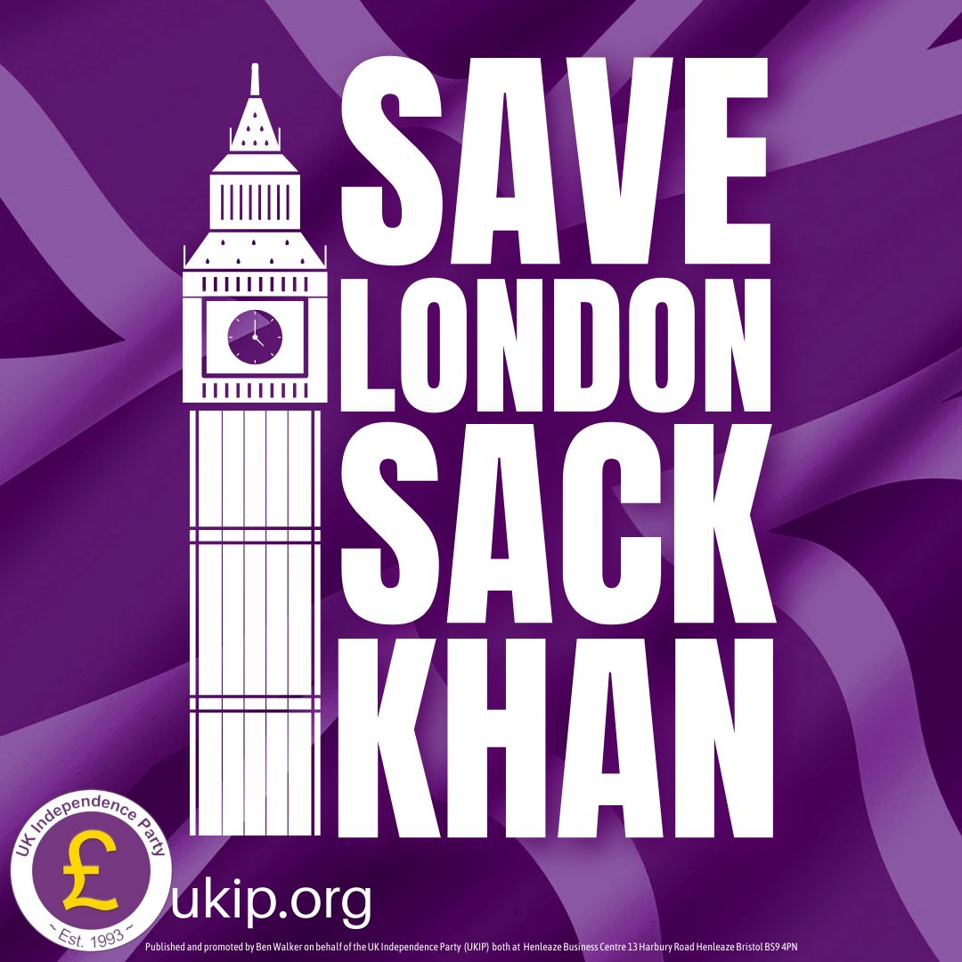 Better off without. Make London better. Vote him out!