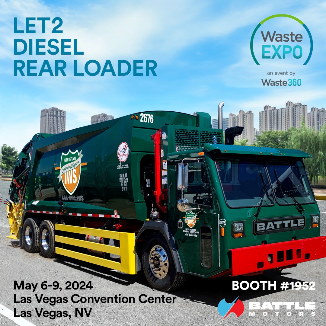 Come check out our 25th Anniversary Rear Loader at #WasteExpo between May 6-9 at the #LasVegas Convention center! We’ll be waiting for you at booth #1952! #InterstateWaste #InterstateWasteServices #ActionCarting #ActionEnviromental #Recycling #Sustainability #Waste360