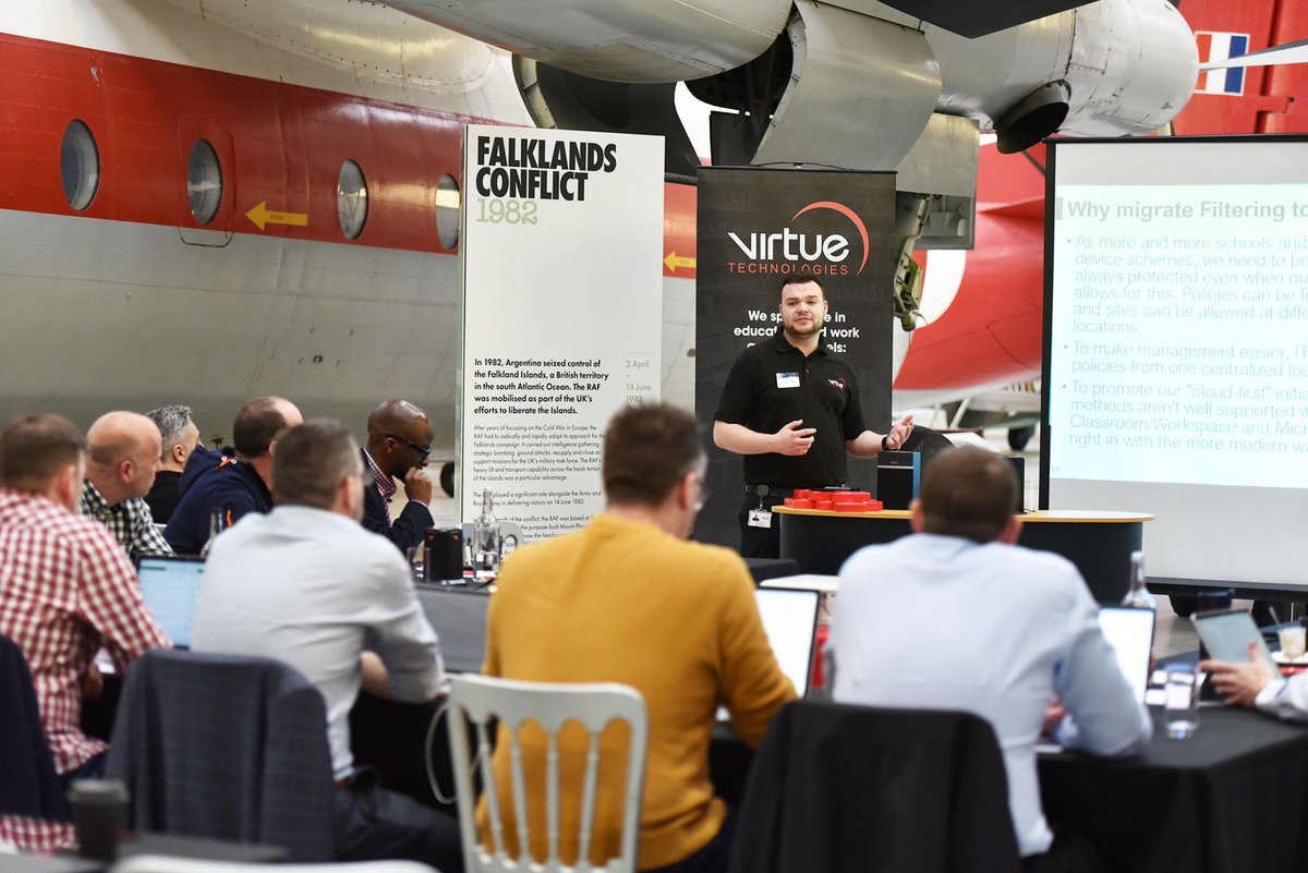 VTC at @RAFMUSEUM cont...
@1WillStead
@billington_paul
virtuetechnologies.co.uk
#event #VirtueTechnicalCouncil #virtuetechnologies #schoolsecurity