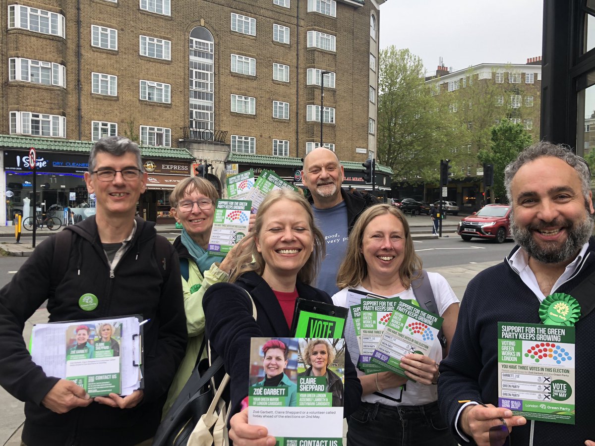 I’ve voted #3VotesGreen took my ID along! Don’t forget! 💚 Vote for Green Mayor of London @ZoeGarbett 💚 Vote for your Green Party constituency candidate 💚 Vote for The Green Party For a fairer, greener London.