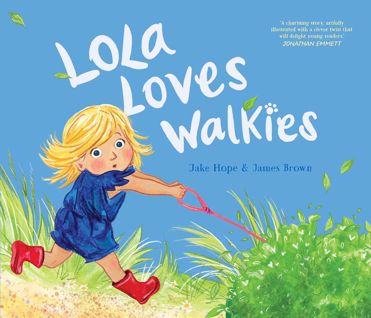 Follow a little girl on a colourful hop, skip & jump journey though nature & the seasons in @Jake_Hope & @jb_illustrates' beautiful picture book #LolaLovesWalkies @publishinguclan pamnorfolkblog.blogspot.com Review also @leponline later this week!