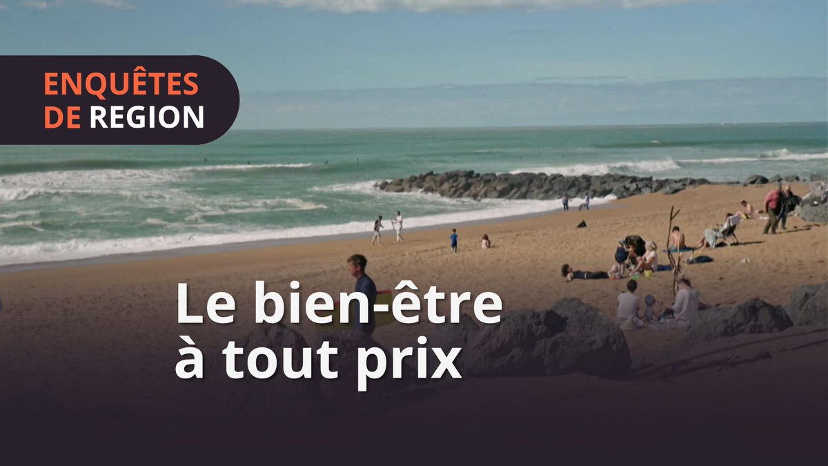 🏖️ Aujourd’hui, être bien est une priorité pour nombre de français à la maison, en vacances et même au travail @vincentdubroca @P_Basque #surf #thalasso #déconnexion #vanlife #gastronomie Enquête sur un phénomène de société : le bien-être ►france.tv/france-3/nouve…