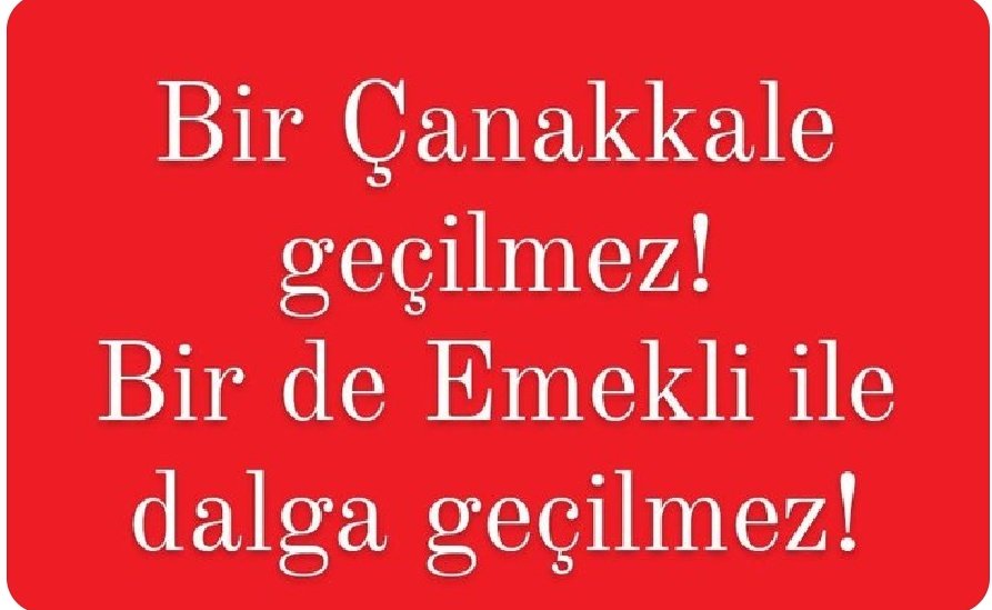 22 yıldır İNTİBAK yasası çıkmıyor,sebebi nedir?
Memura 2 sefer Seyyanen zam verildi Emekliye niçin verilmiyor?
Hangi gerekçeyle ABO düzeltilmiyor?
Yıllarca ödediğimiz primlerin karşılığı nerede?

#HükümetEmekliyeBakmıyor
#Borçlu5000KısmiPerişan