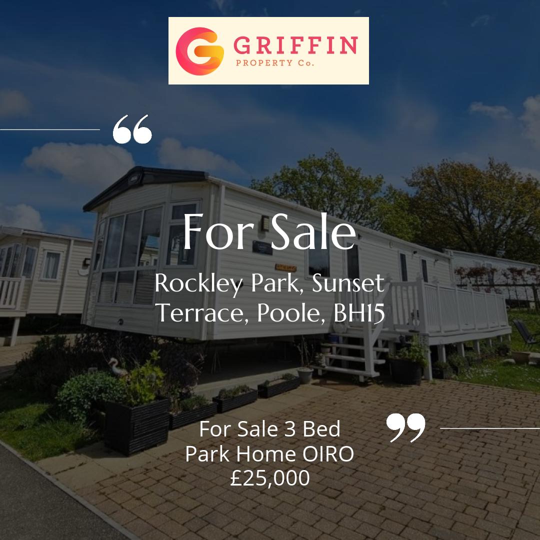 FOR SALE Rockley Park, Sunset Terrace, Poole, BH15

OIRO £25,000

Arrange your viewing today! 
griffinproperty.co/find-a-property

#property #properties #onlineestateagent #estateagentsuk #estateagents #estateagency #sellmyhousefast #sellmyhouse #sellmyhome #let