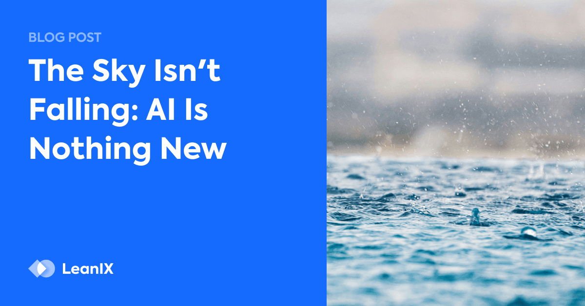 AI is a complex, revolutionary innovation, but it's just another new technology that needs to be leveraged to support your business goals. Let's explore how enterprise architects can level-up their capabilities to aid in AI adoption. Ihttps://www.leanix.net/en/blog/ai-nothing-new