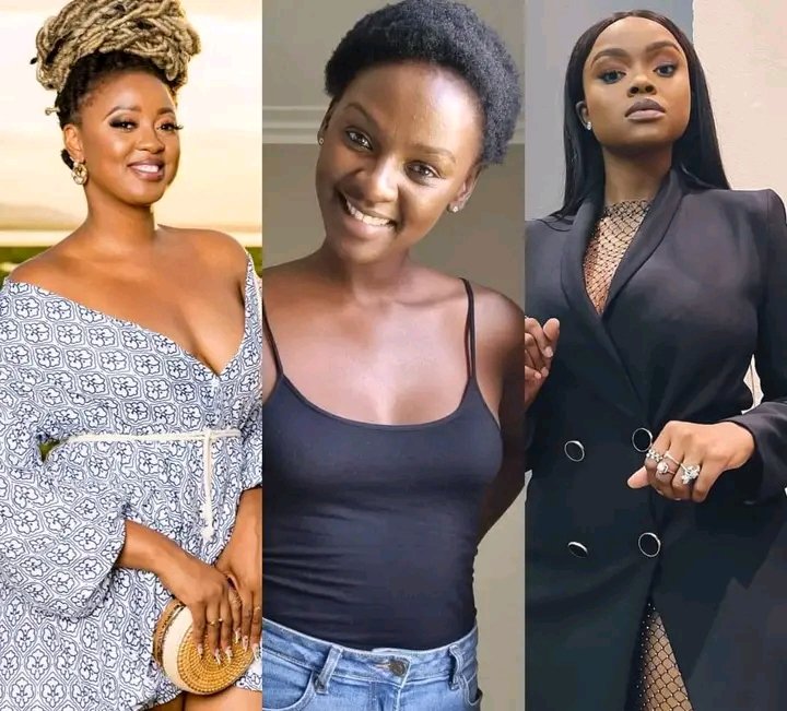 The Mchunu sisters: Fikile from #Uzalo, Imani from #Muvhango and Zanele from #HouseOfZwide are blood sisters in real life. What a talent from Mchunu family #BlackToTheFuture