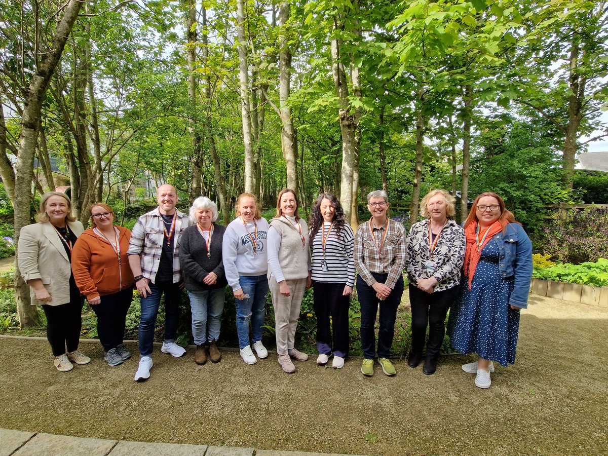 HW_HSEDubMid's tweet photo. Thanks to Colette from @LGBT_ie for a great day's training for some of our #WorkplaceWellnessCommittees yesterday with the support of our #StaffHealthandWellbeing Team. #RainbowBadge #Inclusion #Diversity @HSECHO7 https://t.co/HCqWRHcw7N