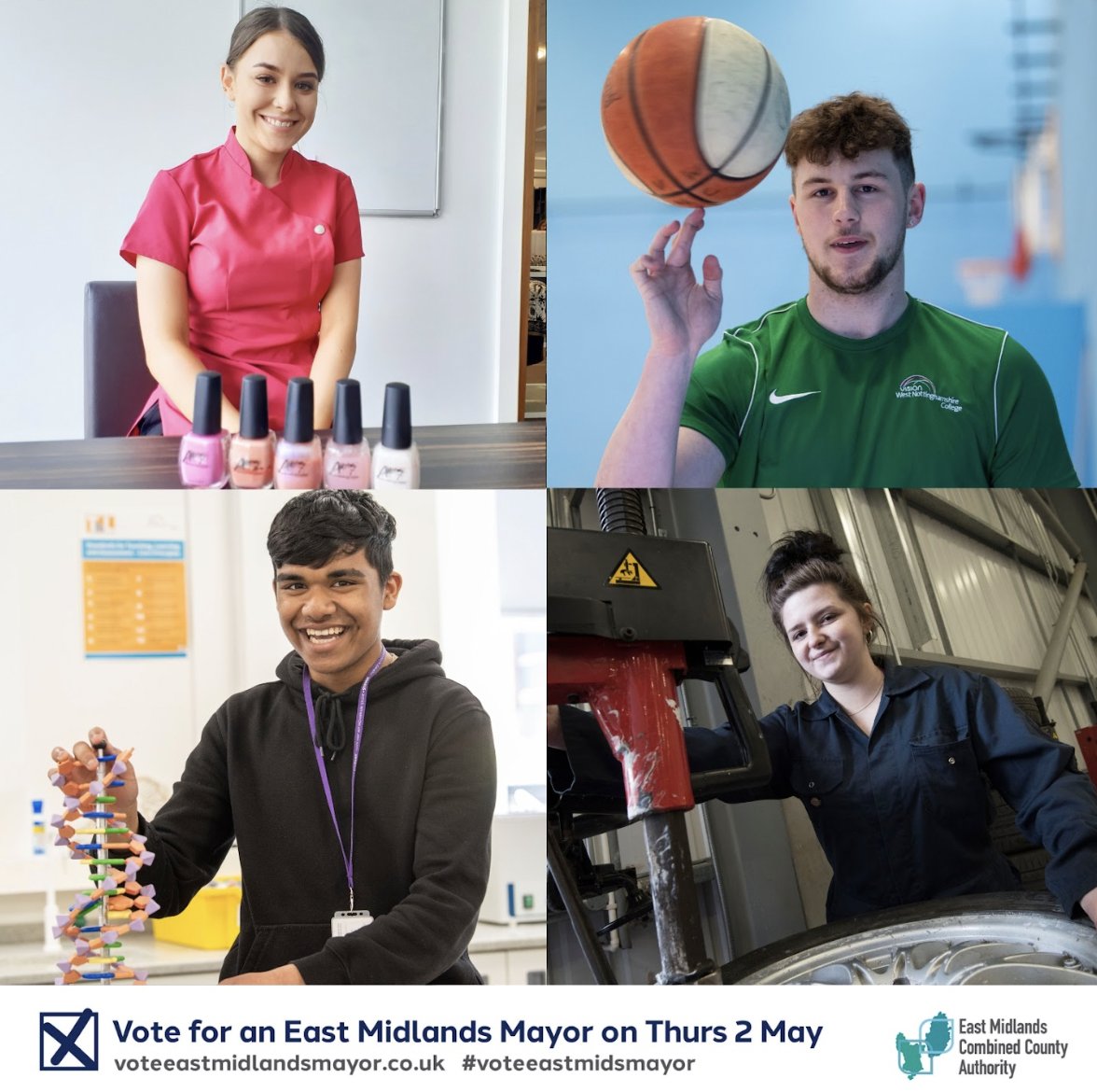 Today, many of our students are voting for the first time. This election will impact transport, skills, housing, and net-zero projects. We're providing a toolkit from EMCCA to guide you.📥 Find out more here 👉voteeastmidlandsmayor.co.uk #VoteEastMidsMayor