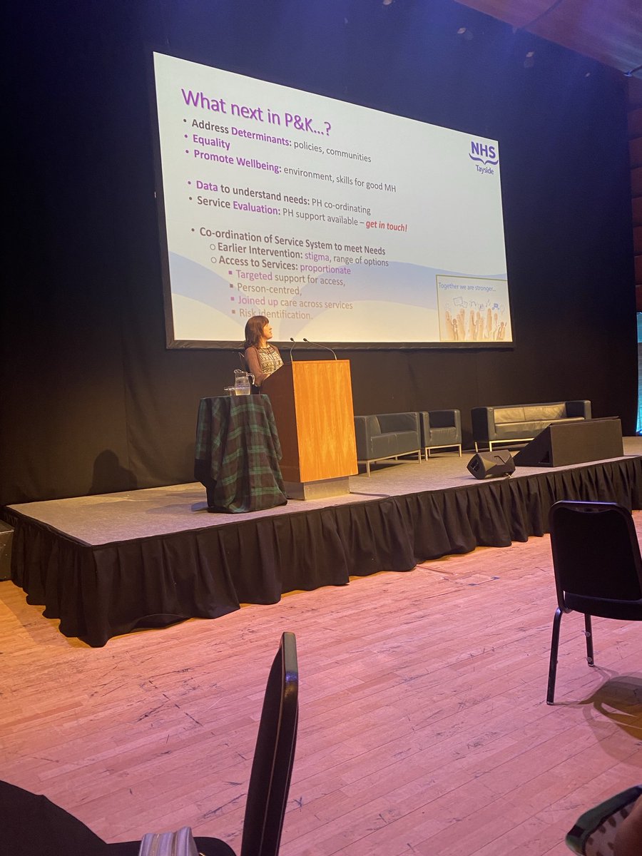 Our Perth and Kinross conference on mental health and well-being…Dr Jane Bray provides a keynote on our local data and points us to what next?