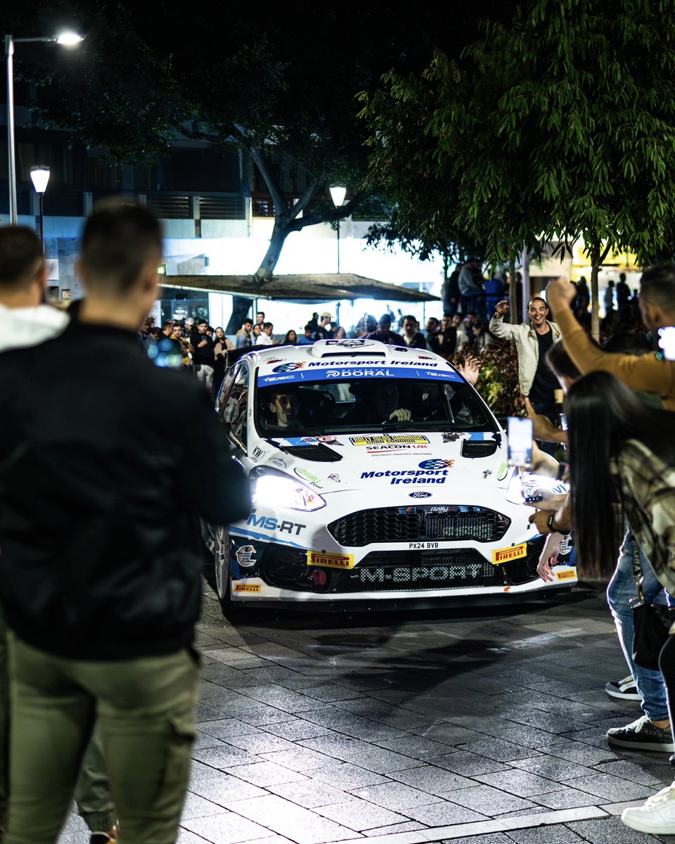 Bright lights in Las Palmas 🇪🇸

Beautiful ceremonial start last night for Rally Islas Canarias @FIAERC 

#MIRallyAcademy @MSportLtd @MSRTRoadtech @MotorsportIRL