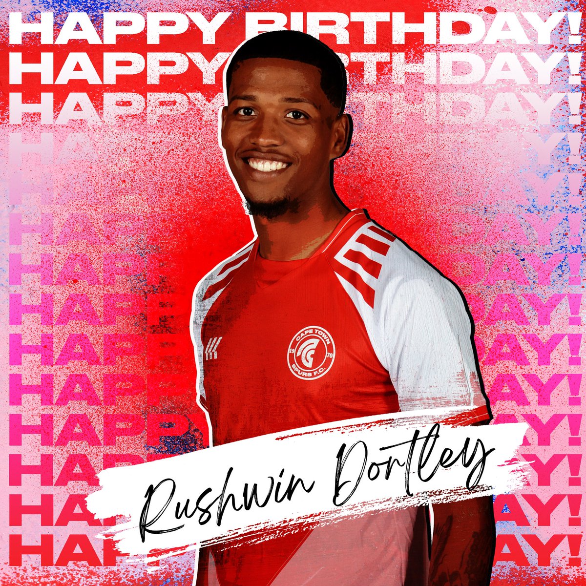 Happy Birthday, Rushwin ! 🎂🎉 #CAPETOWNSPURS #URBANWARRIORS #PSL #DSTVPREMIERSHIP #OURYOUTHOURFUTURE #CAPETOWN #SOUTHAFRICA