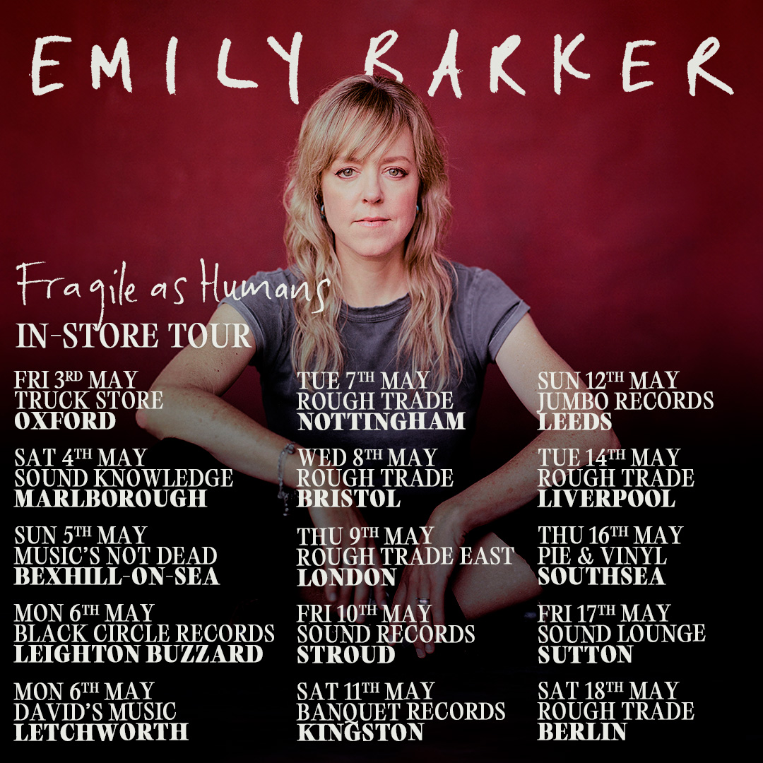 Here's the instores with new dates added! emilybarker.com/shows 💛 Emily