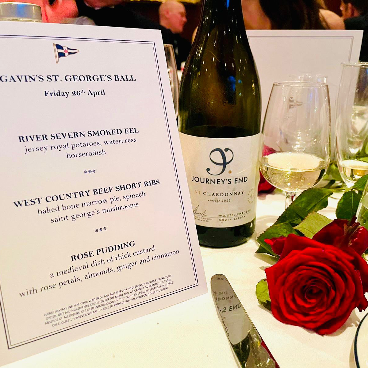 Scenes from a St George's Day celebration at @RTYC1775, where guests were greeted with the effervescent glow of our MCC. Our distinguished V series wines were artfully matched with a meticulously curated 3-course dinner, showcasing the distinctive terroir of our vineyards.