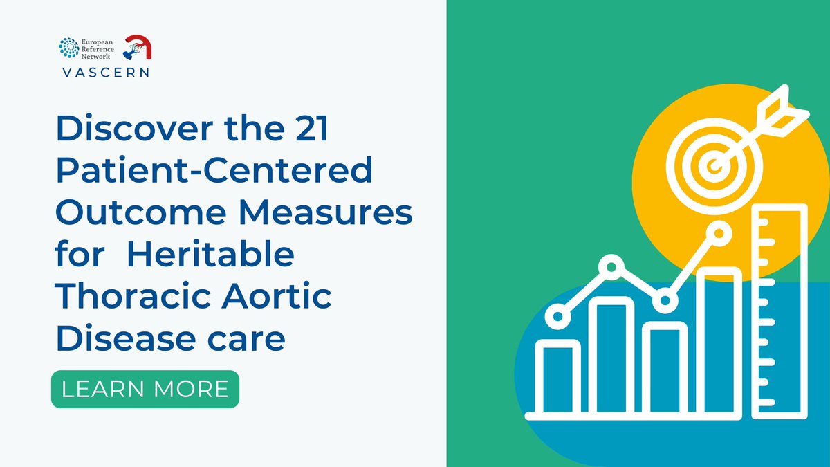 Discover a comprehensive approach to heritable #thoracic aortic disease care with 21 patient-centered quality #outcomemeasures focused on aspects #patients value the most. 

Click the link to learn more 👉bit.ly/44NSo86
#PatientCare #patientcentered #evaluation #quality
