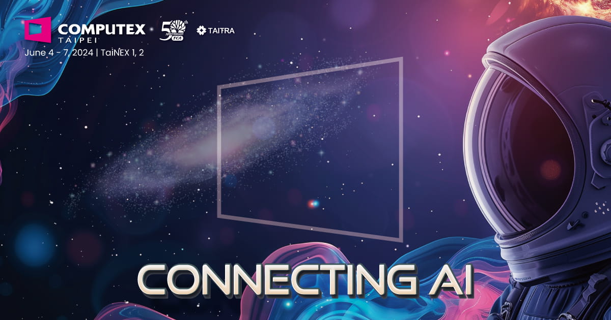 🌟 Join Us at  @computex_taipei ! 🌟

Come to see the future of #AIComputing, #AdvancedConnectivity, #FutureMobility, #ImmersiveReality, #Innovations & #Sustainability

📅 Date: 2024/06/04-07
📍 Location: TaiNEX 1 & 2
🔗 Register now: show.computex.biz

#CONNECTINGAI #TCA50