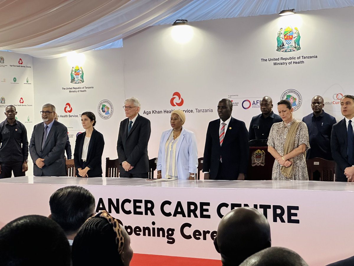 Exciting news! 🎉 Aga Khan Hospital inaugurates its Cancer Care Centre under the Tanzania Cancer Care Project today. The centre features cutting edge cancer radiation equipment, the linear accelerator (LINAC), by Swedish cancer treatment equipment developer @Elekta. 👏🏽