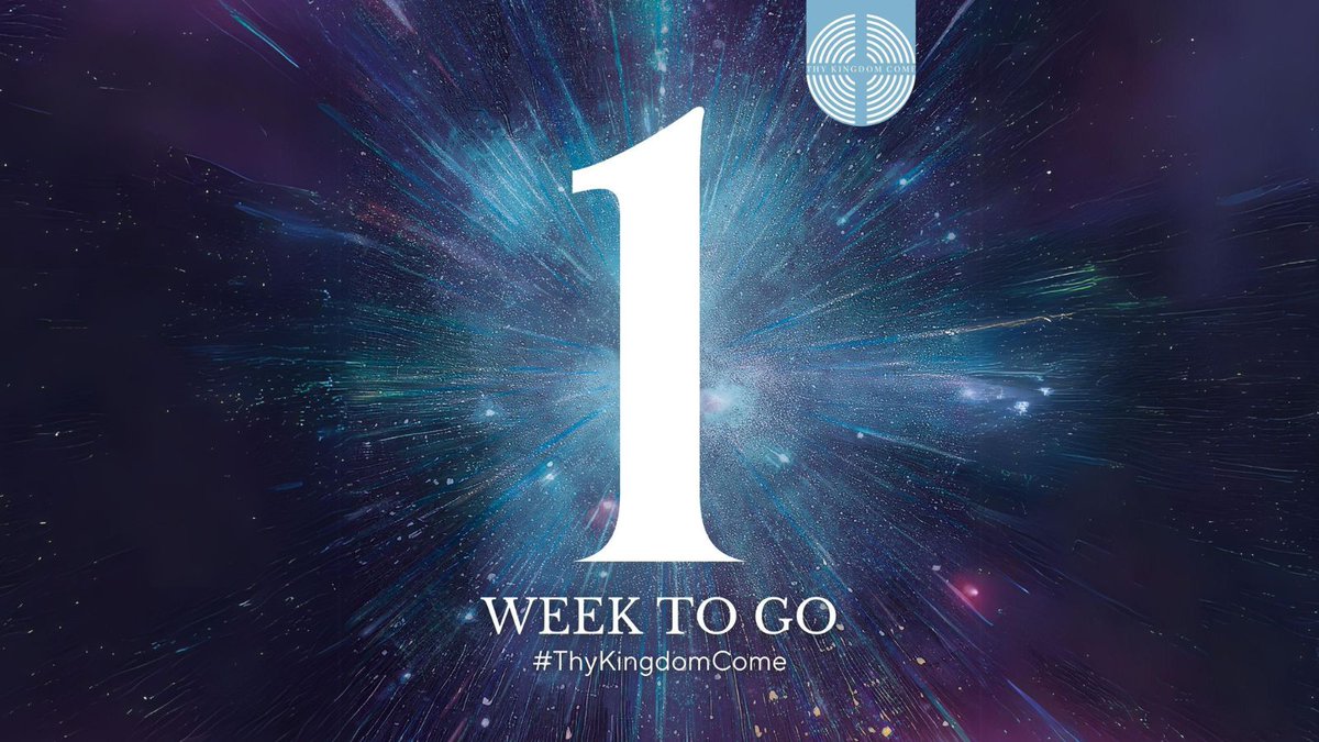 Our #ThyKingdomCome Pilgrimage around the Diocese starts 1 week today. Join in either by walking, attending your Deanery event, or praying along with us all. FREE prayer journals & novenas are available from our Diocesan offices. Find out more here bit.ly/3v7H1vV