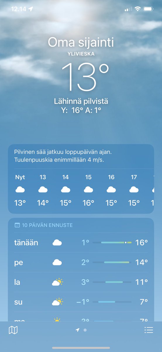 #Ylivieska #Fi. Sää - Weather