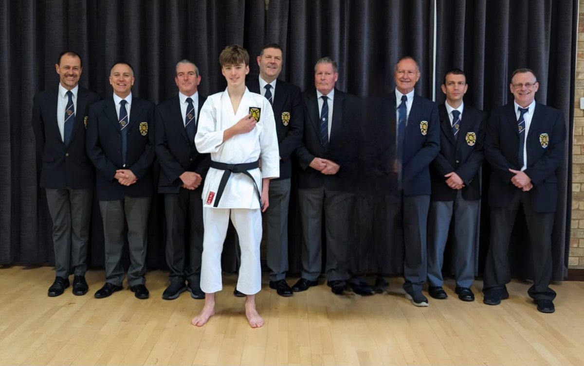 Huge congratulations to Year 10 student Joab, who passed his Black Belt in his Karate grading this weekend in front of eight examiners, who were themselves all 6th Dan Black Belts who had trained in Japan. Excellent work Joab. #StrivingForExcellence