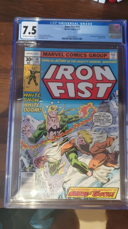 Iron Fist 14 CGC 7.5 Marvel Comics 1977

Ends Sun 5th May @ 7:04pm

ebay.co.uk/itm/Iron-Fist-…

#ad #comics #marvelcomic #imagecomics #DCComics