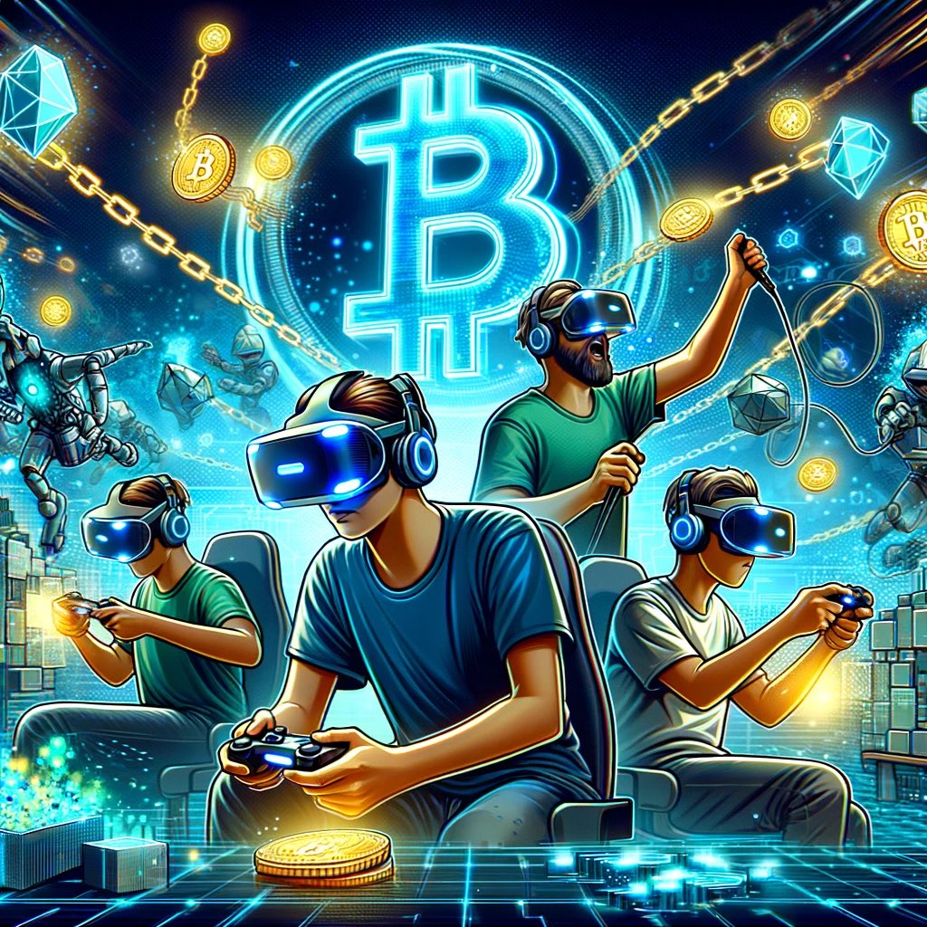The future is here! 🌟 
The #BlockchainGaming sector is booming, with next-level games on the horizon for 2024.🕹️ Dive into a world where technology meets fun, with a whopping $1.4 billion invested from May to November 2023 alone! 📈Get ready to play and prosper !🌐#CryptoGaming