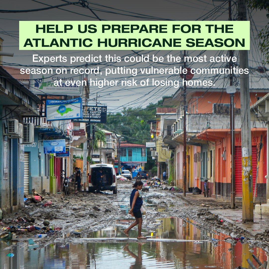 🌀 Experts have released their predictions for the upcoming Atlantic Hurricane season and believe it could be the most active season on record. At ShelterBox, we're staying prepared by pre-positioning aid around the world to help reach families faster when disaster strikes. But…