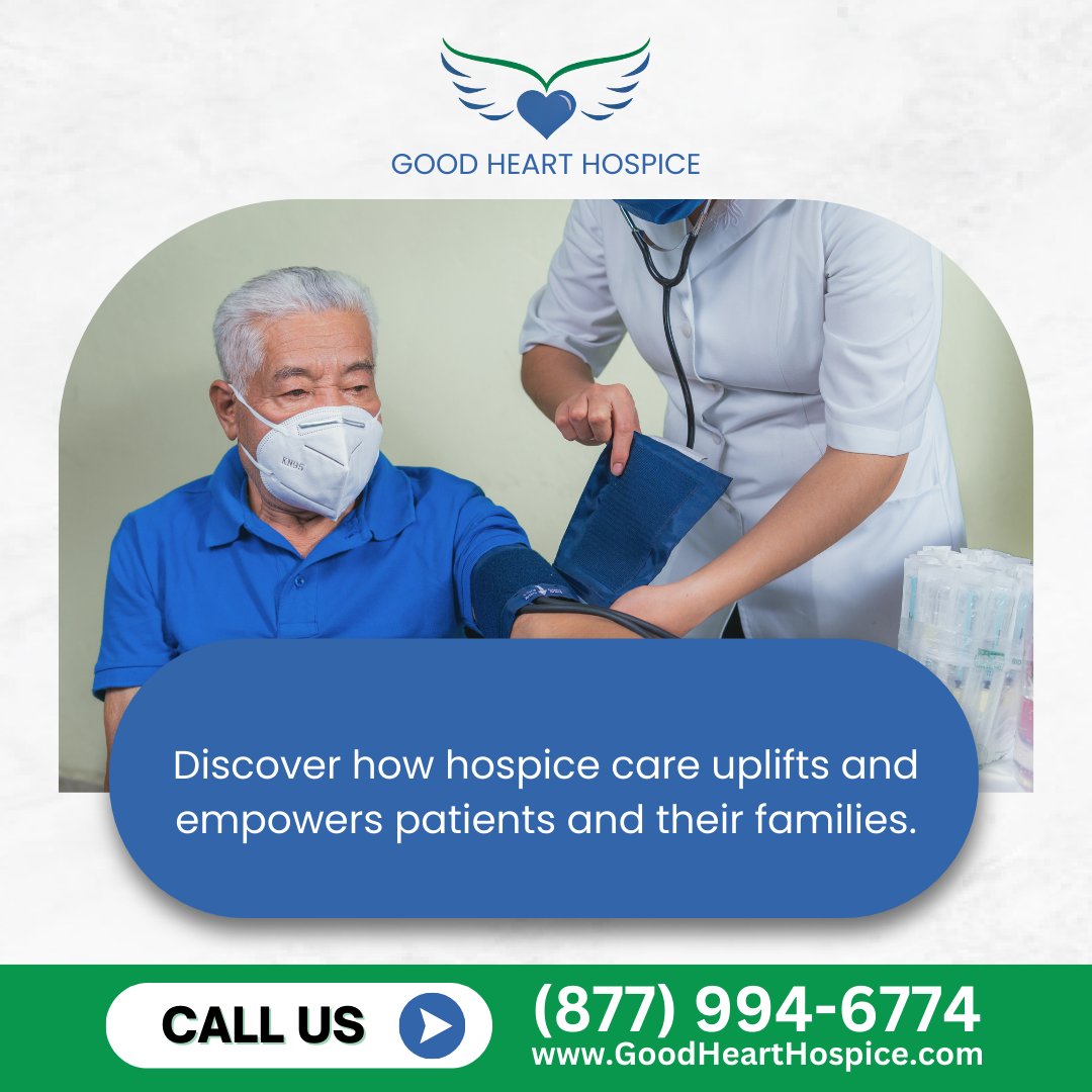 Myth busted: Hospice isn't about giving up. At Good Heart Hospice in Rancho Cucamonga CA, we ensure comfort & dignity, providing tailored support to families. Call (877) 994-6774 today. #HospiceCare #EndOfLife