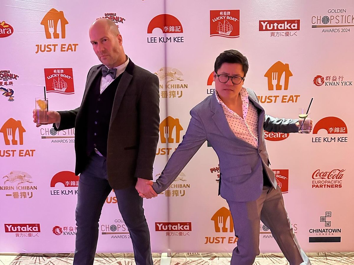 Good times @TheGCAsUK! Honoured to be have joined the team as a judge to celebrate the best of East & South East Asian food in the UK. Congrats to all the finalists and winners. You legends! Party on, team!