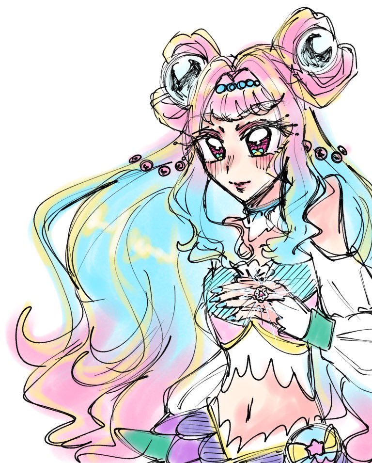 キュアラメール 🩷🩵

#precure #キュアラメール
#トロピカル〜ジュプリキュア