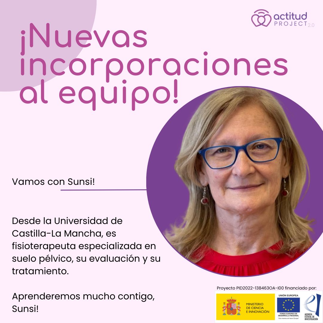 Después de las tres semanas de seminarios, seguimos presentado equipo: hoy, Asunción Ferri!

Desde la Universidad de Castilla-La Mancha <a href="/uclm_es/">Universidad de Castilla-La Mancha</a>, es fisioterapeuta especializada en suelo pélvico, su evaluación y tratamiento.
Bienvenida, Sunsi!

<a href="/UIBuniversitat/">Universitat de les Illes Balears - UIB</a> <a href="/InferFisioUIB/">Infermeria i Fisioteràpia de la UIB</a>