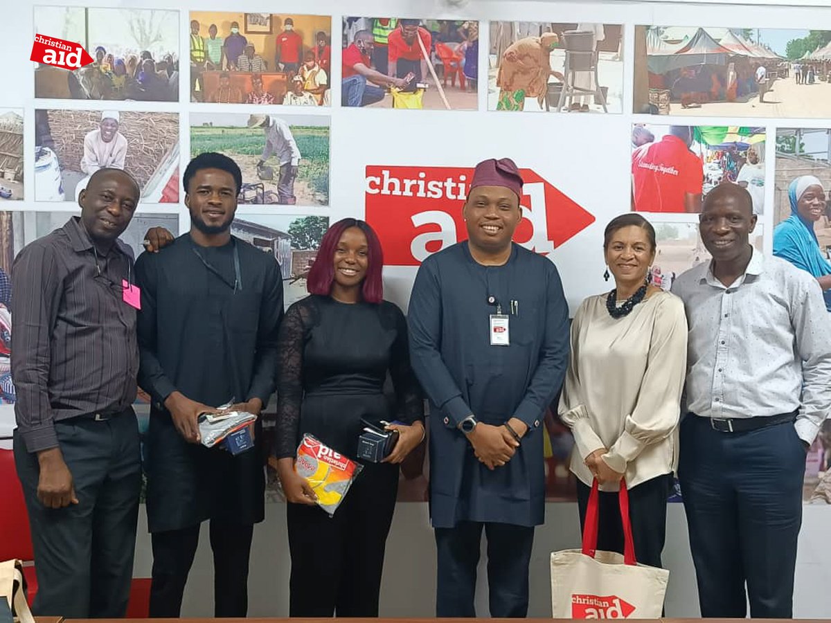 It was great hosting the Create That Change Development Initiative' at Christian Aid Nigeria country office. They shared their inspiring work on empowering children and adolescents through their Education Initiative. #CreateChange #StandingTogether #ChristianAidNigeria