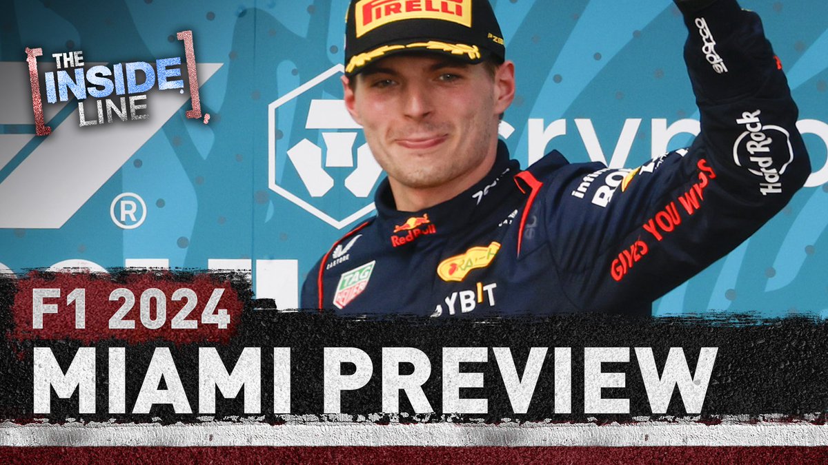 EXCLUSIVE VIDEO

It's race week in Miami! 🇺🇸 

Watch our race preview to be up
to speed on the event.

#Formula1 #F1 #Formule1 #Sport 
#Motorsport #News #MiamiGP

Click here for the clip:
youtu.be/mBpBy-OjmWs?si…