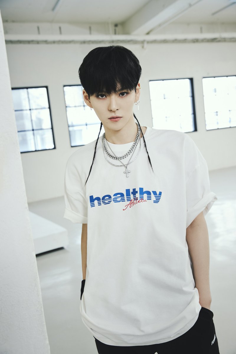 [FCMM x TREASURE] 24SS 'CITY SPORTS' YOSHI WITH <HEALTHY MIND T-SHIRT> - WHITE 🤍 #FCMM #TREASURE #에프씨엠엠 #트레저 #CITYSPORTS #시티스포츠 #24SS