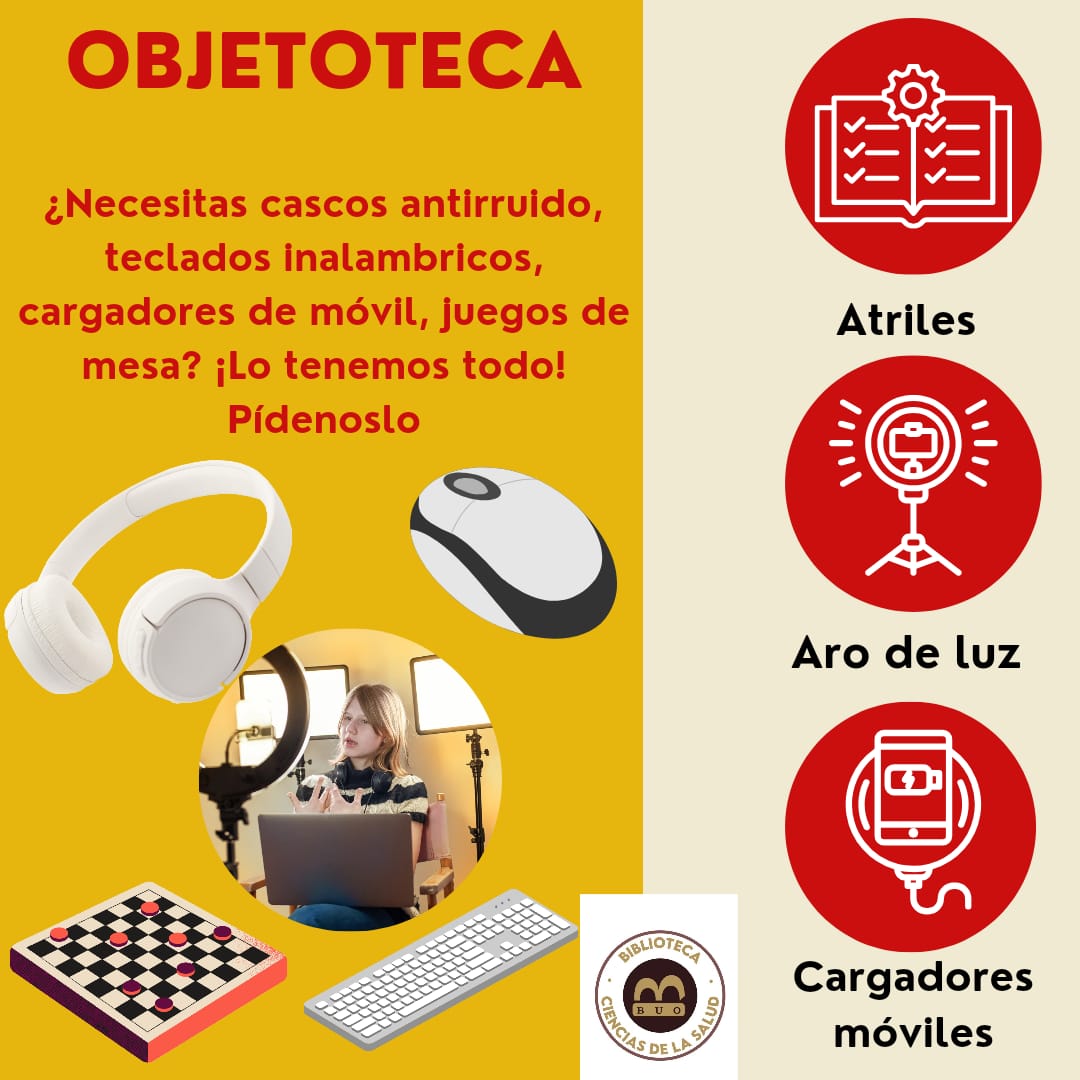 bcsuniovi's tweet photo. ¿Necesitas cargar tu móvil? ¿Te hace falta un teclado o un ratón? ¿Te molesta el ruido y echas de menos unos cascos?
Acércate a nuestro mostrador de préstamo y llévate cualquier objeto de nuestra #objetoteca durante un día https://t.co/0qDEbUA1r6
