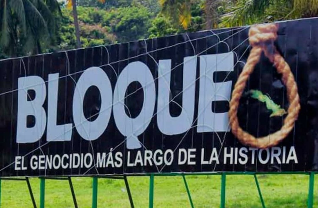 #NoMasBloqueoACuba