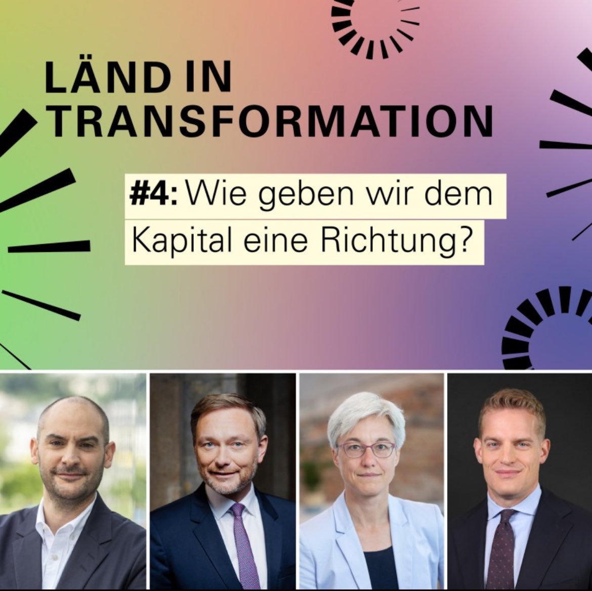 Freue mich auf ein volles Haus heute in unserer Berliner Landesvertretung. @c_lindner, @BrigitteKnopf, Stefan Hoops @DWS_Group, @Sonja_Alvarez und ich diskutieren über die Finanzierung der Transformation. Ab 18 Uhr läuft der Livestream 👉 t1p.de/xfssw