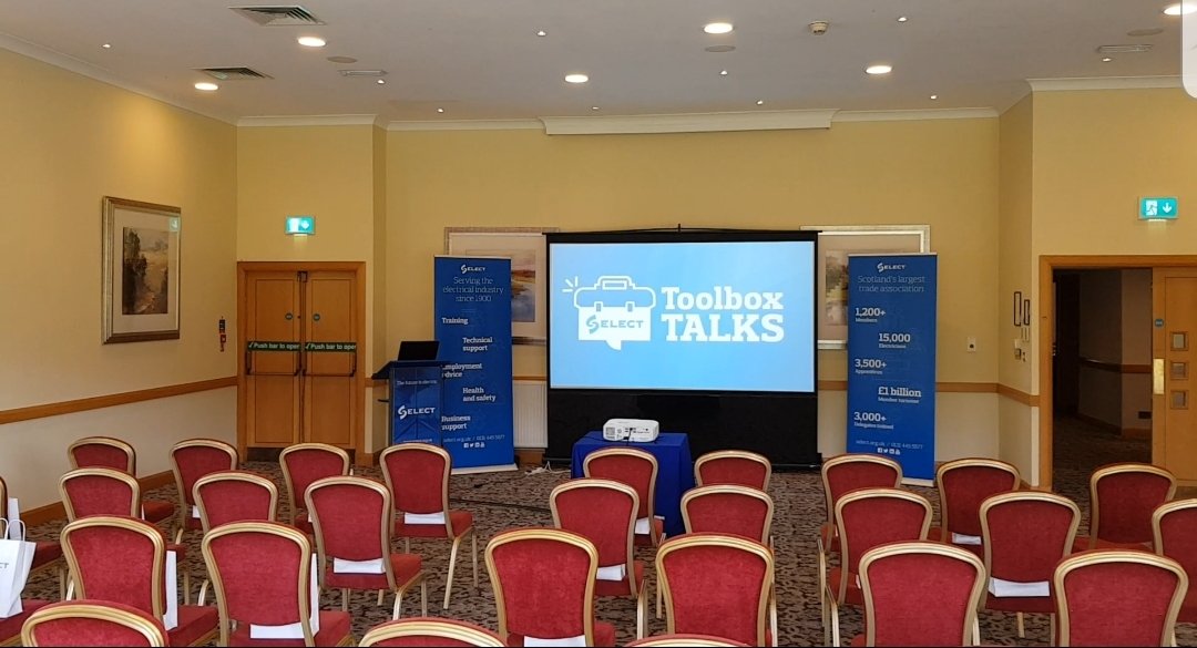 Ready for round two of the Toolbox Talks 2024 in the Borders at @MacCardrona Hotel #TBT24