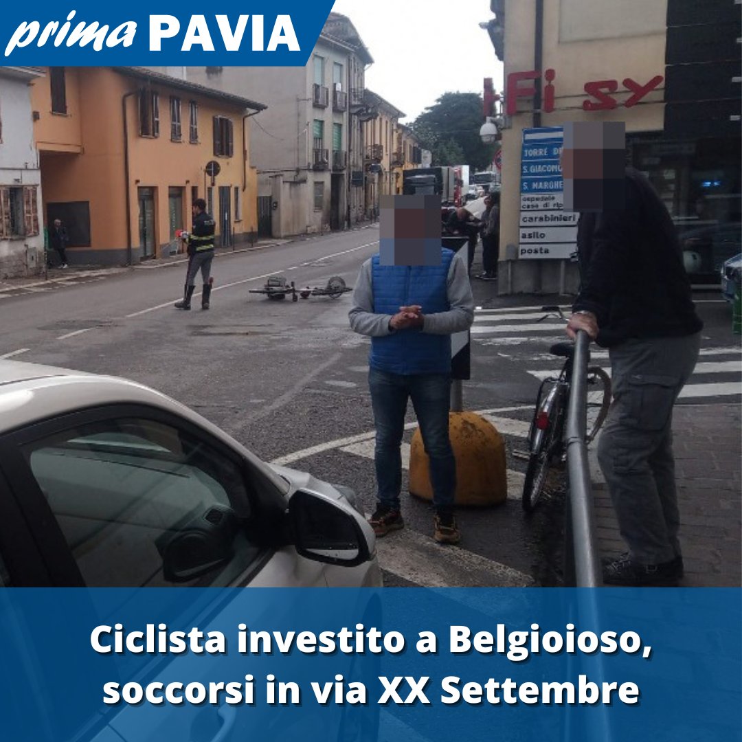 LEGGI QUI: primapavia.it/cronaca/ciclis…
#IncidenteStradale #Belgioioso #CiclistaInvestito #CodiceGiallo #SoccorsoSanitario #SanMatteoPavia
#PoliziaStradale #ProntoSoccorso #Cronaca #Notizie #ProvinciaDiPavia