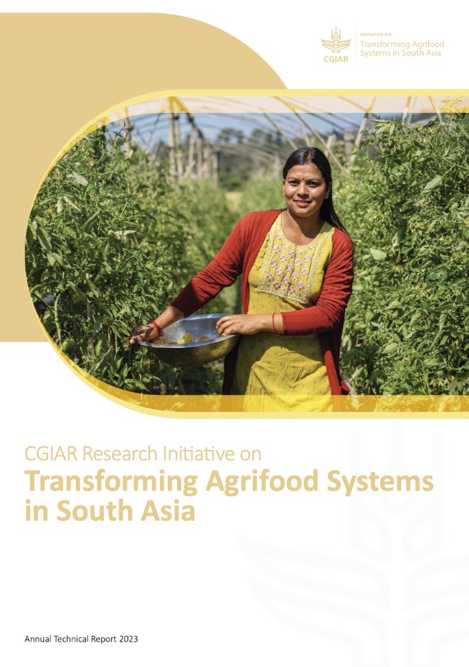 📢 @OneCGIAR_TAFSSA annual report is out! 🎉 Dive into the highlights and achievements of 2023 with TAFSSA. From groundbreaking research to shaping the future of #agrifood #systems in South Asia, dive into our journey. Read the full report here:tinyurl.com/4s638wru