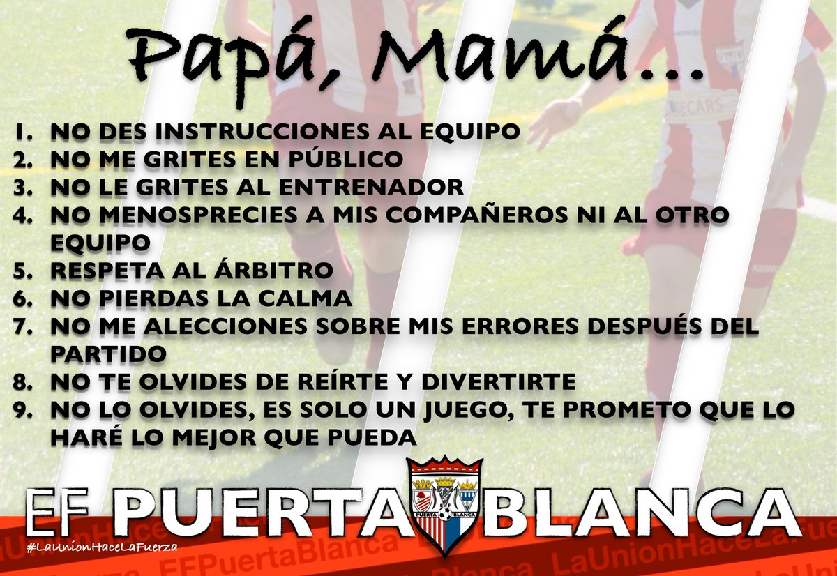 HORARIOS FUERA DE CASA ✈️
<a href="/EFPUERTABLANCA/">Athletic Puerta Blanca oficial</a>