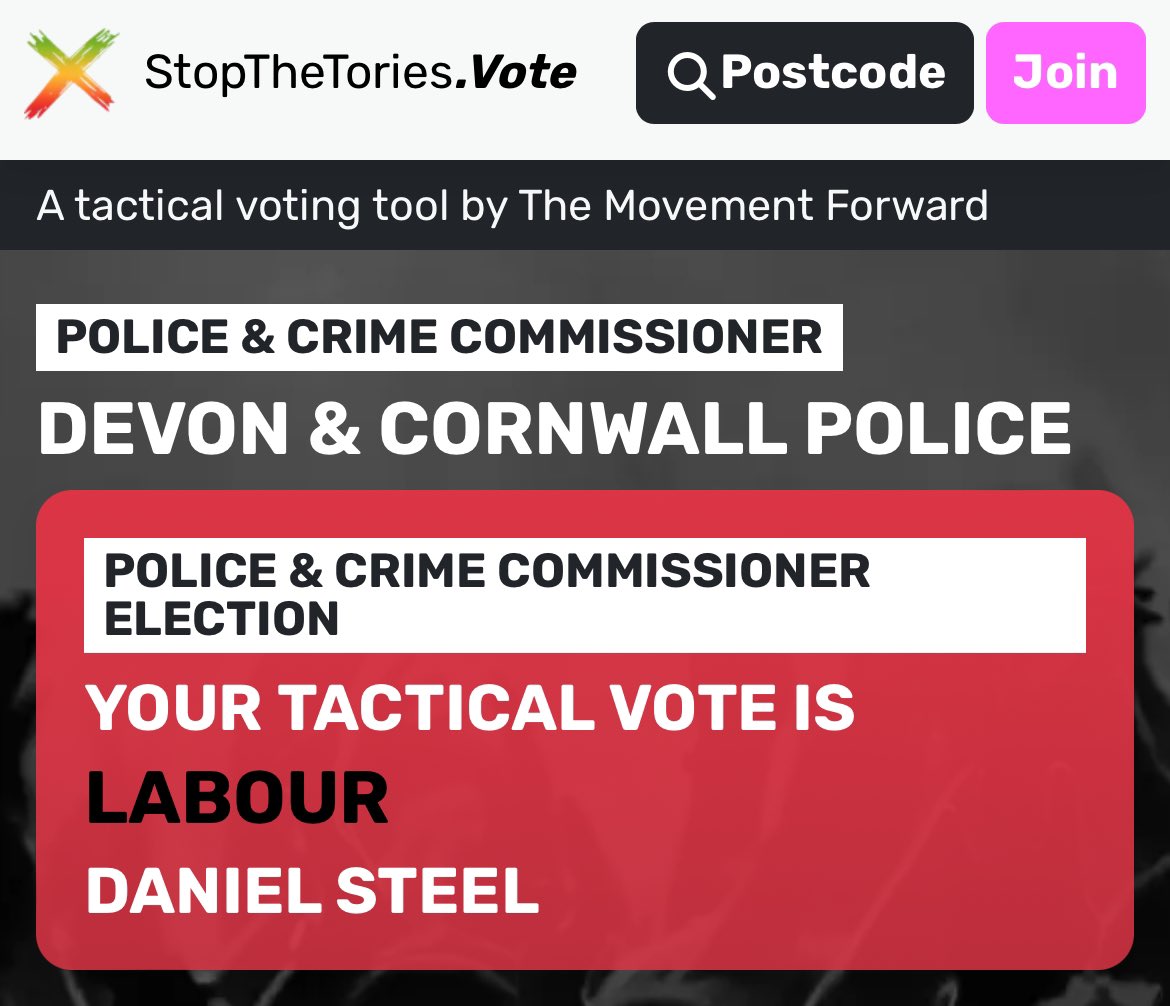 Election day for PCC. Polls are open until 10pm. Don’t forget your photo ID. And don’t forget to vote @UKLabour to send a clear message that residents want a fresh start in #Devon and #Cornwall #VoteLabour