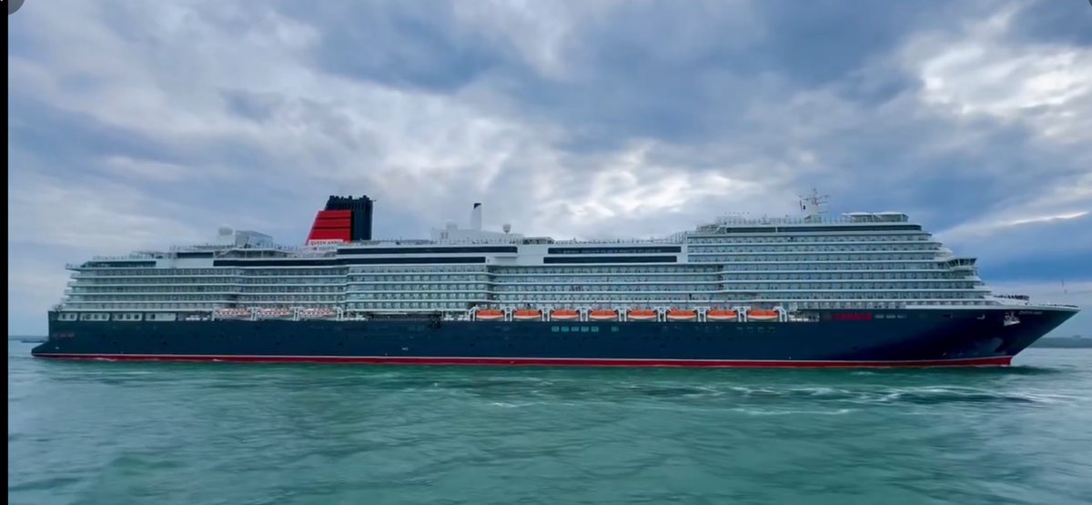 Tomorrow I join the brand spanking new beautiful 🤩 stunning 🤩 @cunardline QUEEN ANNE what an honor what a thrill what a ship!