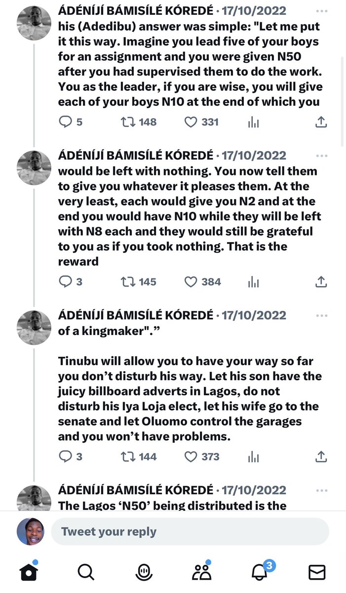 GeeKinqest__'s tweet image. I couldn’t help but share this piece. Now we are in deepsh*t because of the choices some of you made. Greater Nigeria by force 😒😒