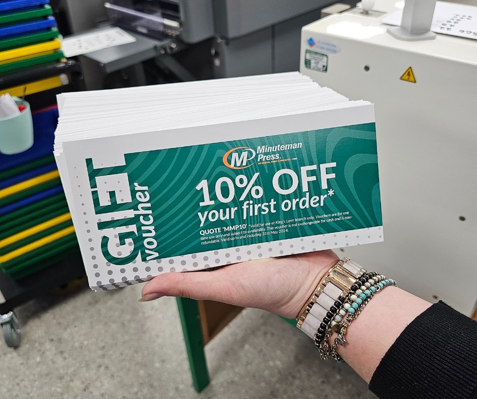 Ready to kickstart your print journey with us? 

Enjoy 10% off your first order using code 'MMP10'! Don't miss out on this special offer – place your order today! 🎉💼

minuteman.com/uk/locations/e…

 #PrintWithMMP #SpecialOffer