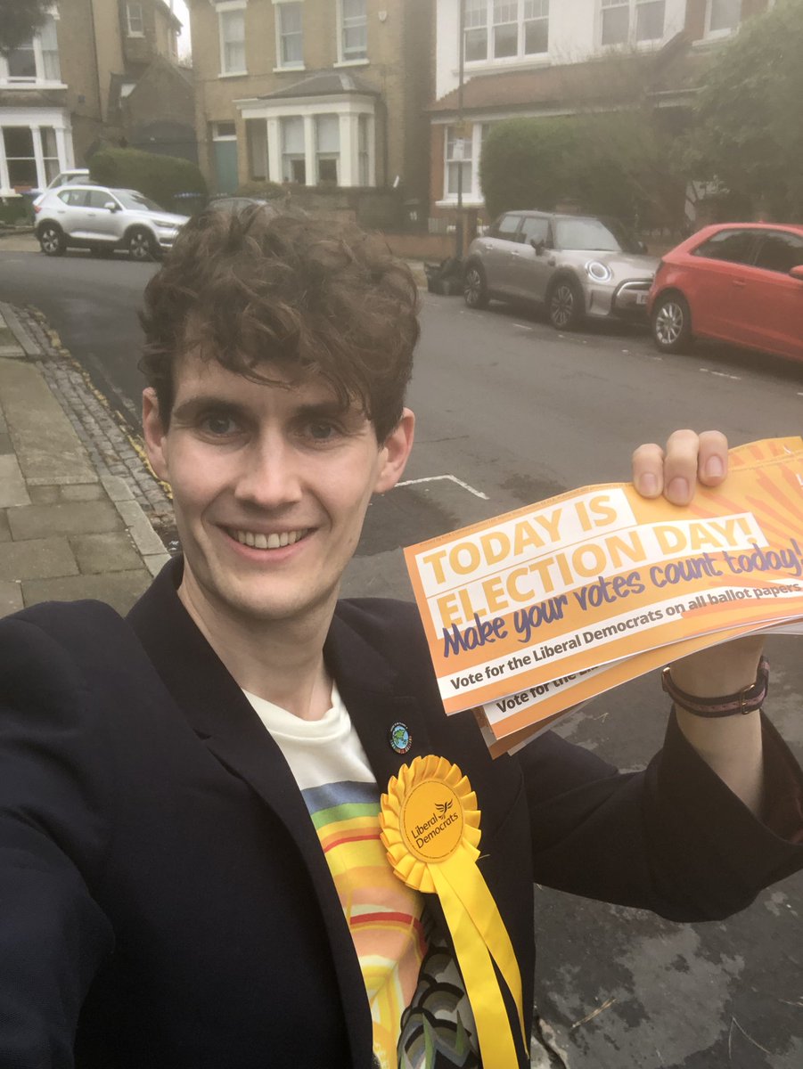 It’s election day in London, Cambridge, and beyond 🗳️ please do vote if you can! Personally I’m trying to bring some positivity back to politics ☀️ a politics that’s becoming increasingly negative and divisive. But not so unbearable that it’s not worth doing something about it.