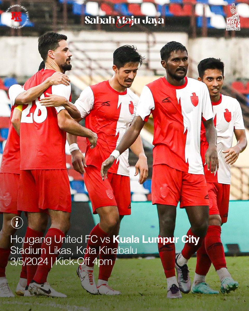 The mission to top the group continues tomorrow against Hougang United from Singapore!

#klbandarayarendahkarbon #klcityfc #sampaimatikualalumpur #cityboys