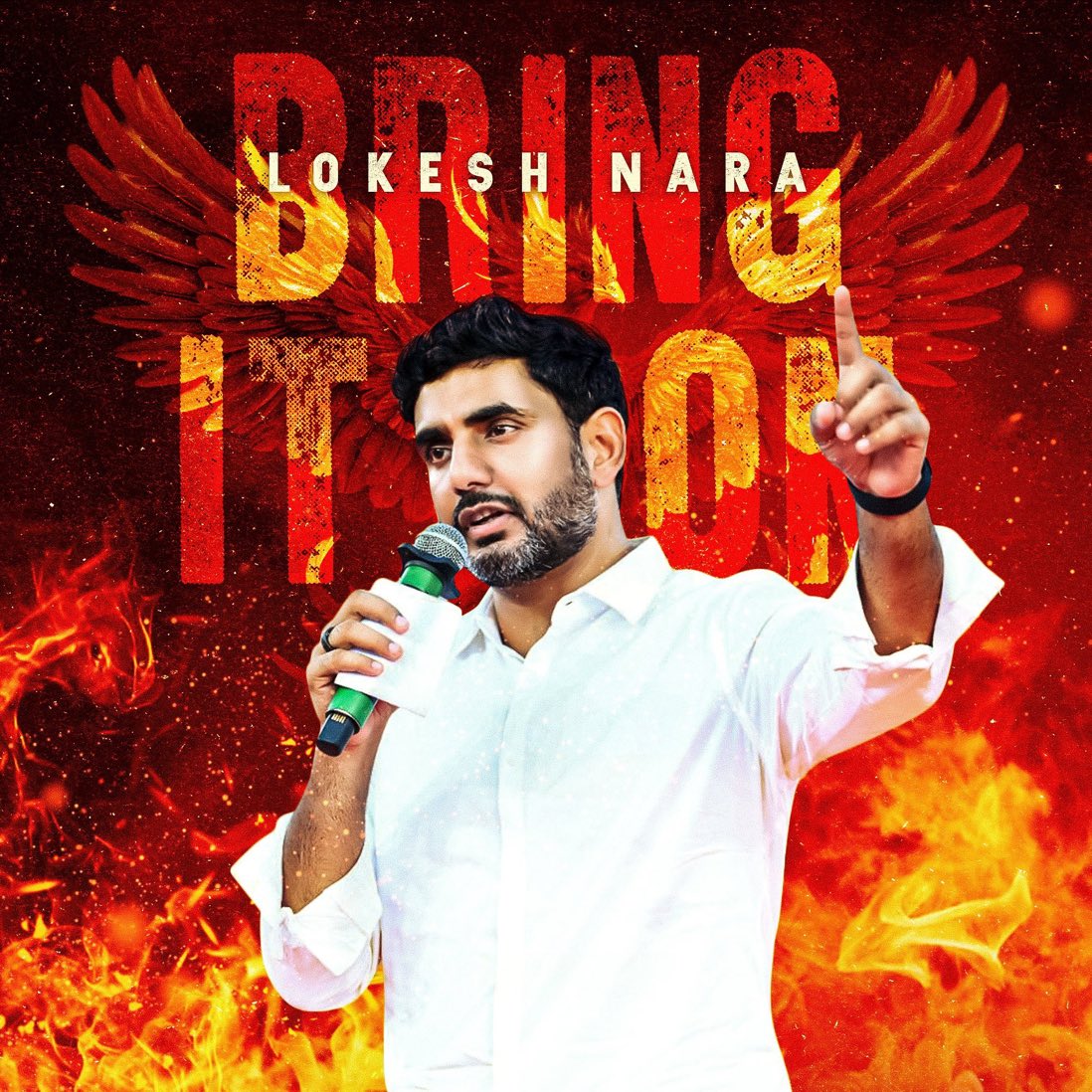 Thank you anna @naralokesh 🥁

Love you ❤️❤️❤️

#BringItOn 🔥🥁💥